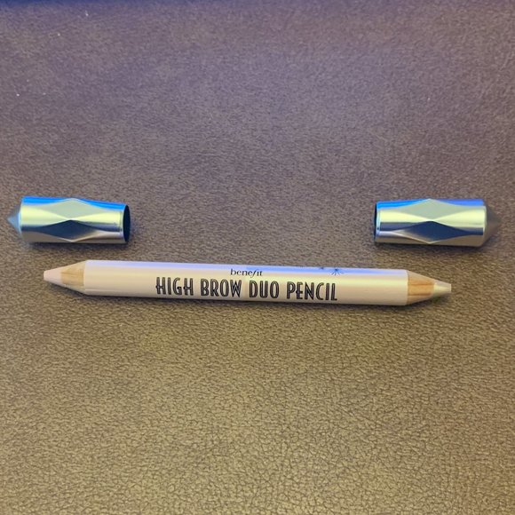 Benefit Cosmetics High Brow Highlighter Duo Pencil, Linen Pink / Soft Gold, NWOB - Picture 1 of 6